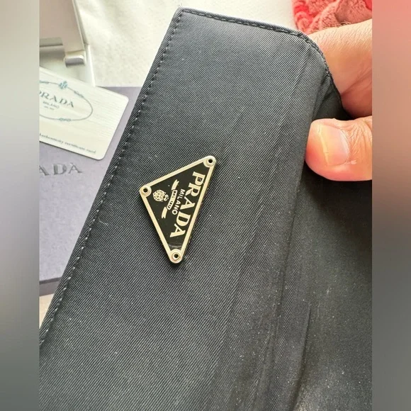 🔥Prada Nylon Tri-Fold Wallet - Picture 12 of 17